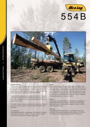 Download Eco Log 554B Forwarder Data Sheet - Scandinavian ...