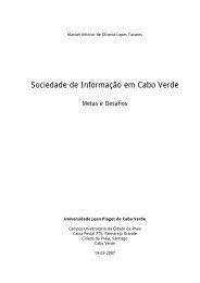 Sociedade de Informacao em Cabo verde - Universidade Jean ...