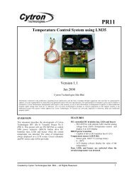 Temperature Control System using LM35 - Cytron Technologies