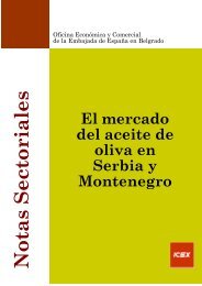 Aceite de Oliva en Serbia y Montenegro. - Agencia Calidad San Juan