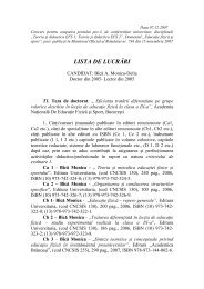 lista monica bica.pdf - Universitatea 