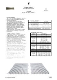 Linear grille fixed blades - Mp3