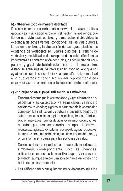 Guia Elaboracion de Croquis UNAP - Ministerio de Salud Pública