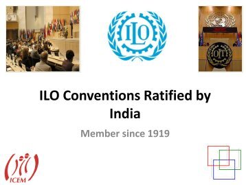 ILO Conventions Ratified by India - IndustriALL India Social ...