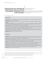 Determinación de la velocidad de sedimentación globular mediante ...