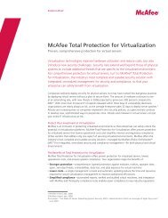 McAfee Total Protection for Virtualization