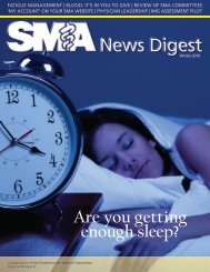 Are you getting enough sleep? - Saskatchewan Medical Association