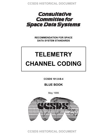 telemetry channel coding recommendations - CCSDS