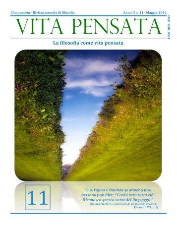 Scarica il file PDF della Rivista â numero 11, Maggio ... - Vita pensata