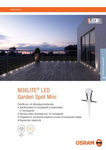 NOXLITEÂ® LED Garden Spot Mini - OSRAM