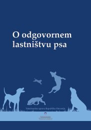 O odgovornem lastništvu psa - Veterinarska uprava Republike ...