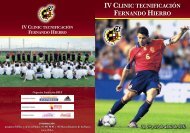 DIPT IV CLINIC HIERRO.indd - Real Federación Española de Fútbol