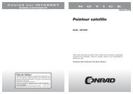 Pointeur satellite - Produktinfo.conrad.com