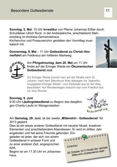 Ostern 2013. - Eningen-evangelisch.de