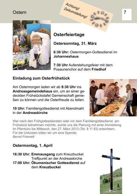 Ostern 2013. - Eningen-evangelisch.de