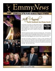 Pacific Southwest Area Emmy Awards - National Academy of ...
