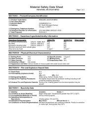 MSDS-Renamel MicroHybrid - Cosmedent