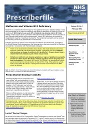 Metformin and Vitamin B12 Deficiency - Community Pharmacy