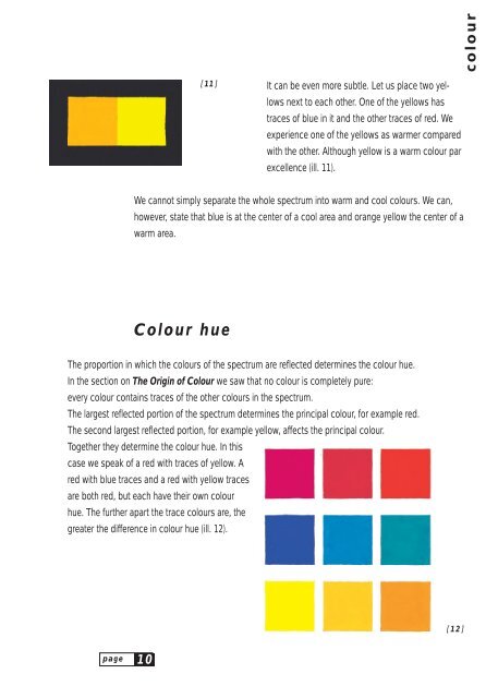 Colour booklet