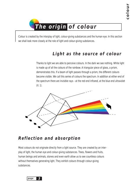 Colour booklet