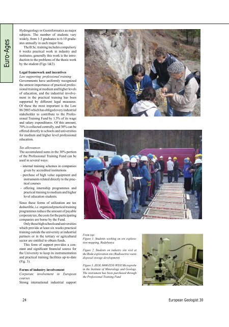 EGM 30 download.pdf - European Federation of Geologists