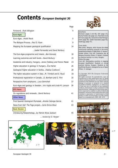 EGM 30 download.pdf - European Federation of Geologists