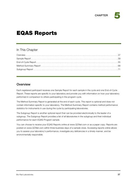 EQAS Program User Guide - QCNet