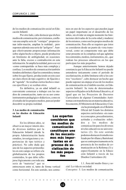 Aprender con los medios - Revista Comunicar