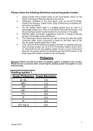 Philippines Grading system 1 Grade Philippines Grade ... - BWL