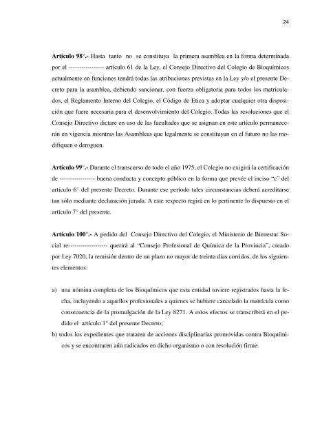 DECRETO. 7628 (Reglamento de la Ley 8.271)