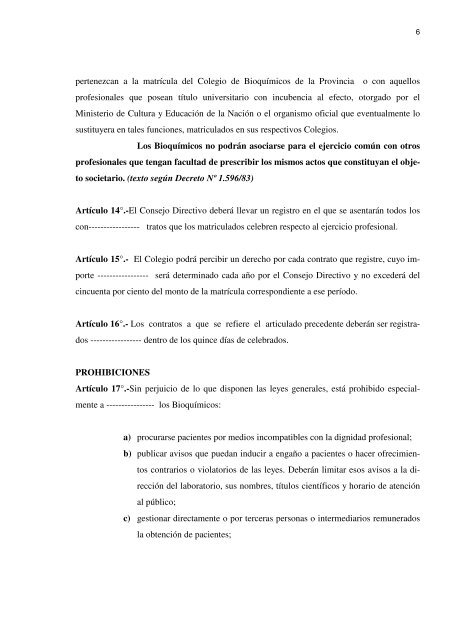 DECRETO. 7628 (Reglamento de la Ley 8.271)