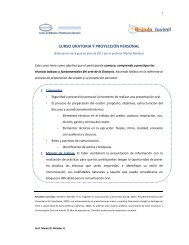 Curso de oratoria y proyecciÃ³n personal. - Cerpe