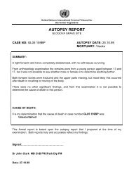 AUTOPSY REPORT - Srebrenica historical project