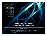 Developing-Rich-Web-Apps-for-Smartphones (pdf) - Uplinq