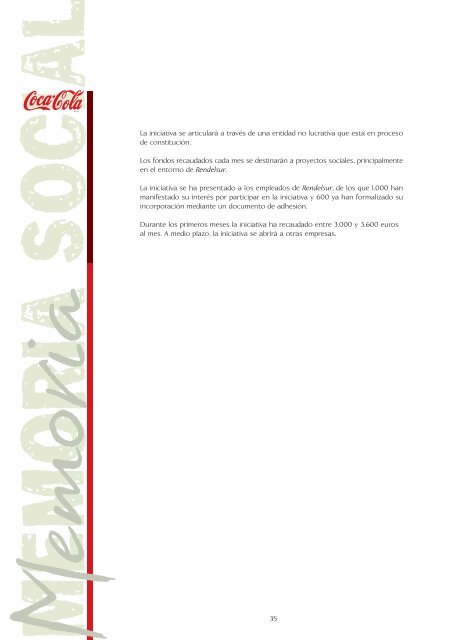 Informe 2001 - Coca-Cola
