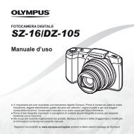 Manuale d'uso SZ-16/DZ-105 - Olympus - Europe
