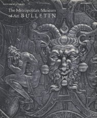 The Metropolitan Museum of Art / Bulletin