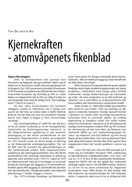 Kvinneblikk pÃ¥ atomenergi - IKFF