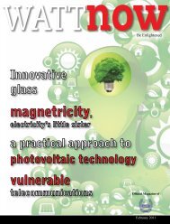 download a PDF of the full February 2011 issue - Watt Now Magazine