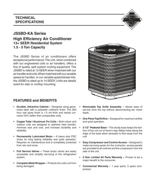 Js 5 Bd 036 Ka Nordyne
