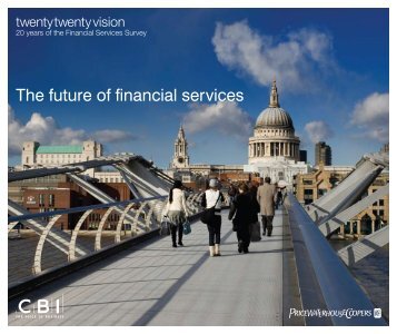 The future of financial services - CBI