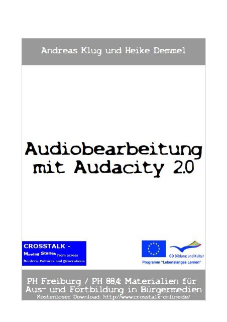 Audiobearbeitung mit Audacity 2.0 - PHBern