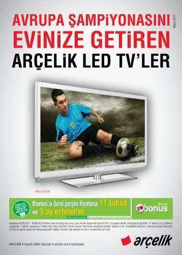 ARÇELİK LED TV'LER