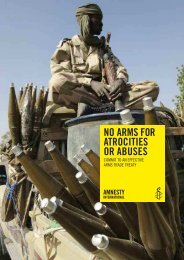 Amnesty: No Arms for Atrocities - Ilankai Tamil Sangam