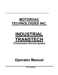 INDUSTRIAL TRANSTECH - MotorVac