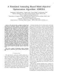 A Simulated Annealing Based Multi-objective Optimization Algorithm ...