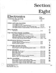 Tokheim Tcsa Electronics Parts Manual