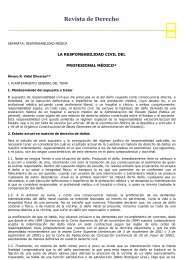 responsabilidad civil del medico - Consejo de Defensa del Estado