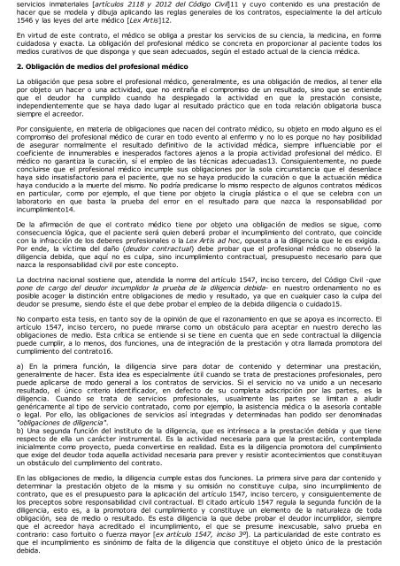 responsabilidad civil del medico - Consejo de Defensa del Estado