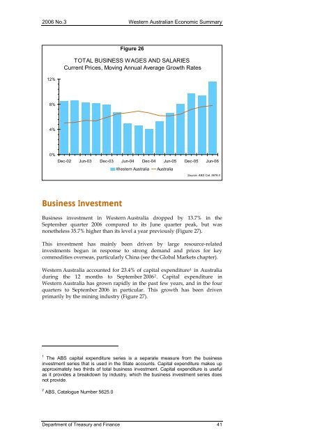 No. 3 - Department of Treasury - The Western Australian Government